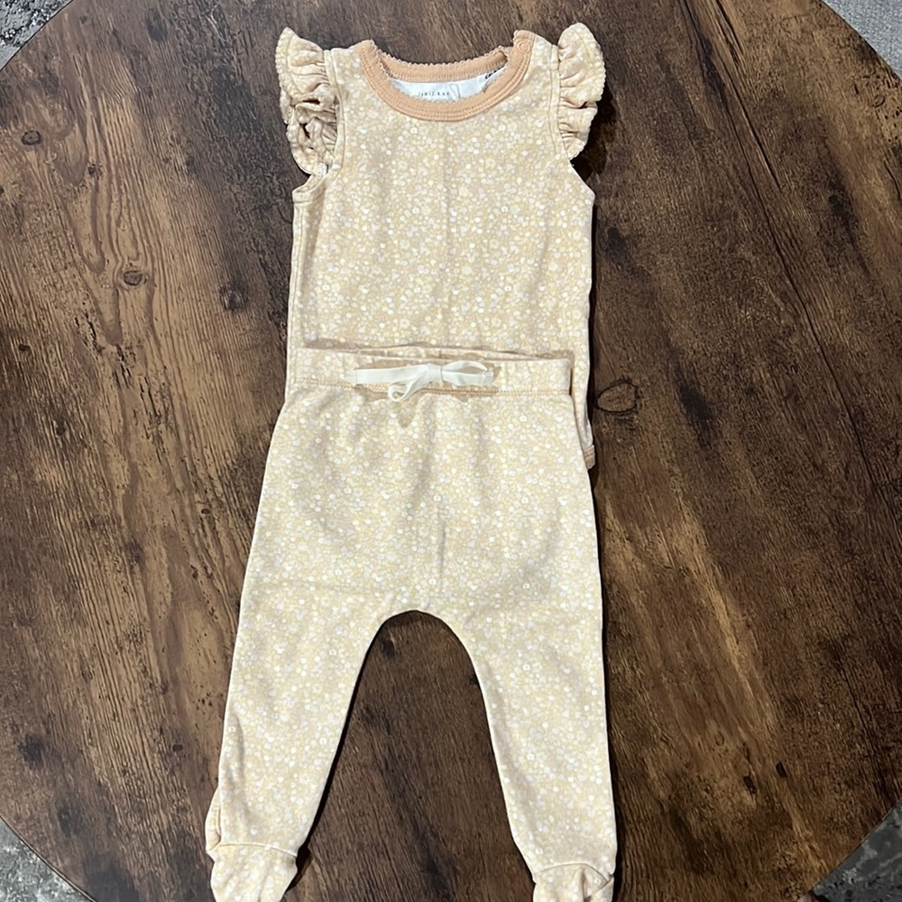 Jamie Kay body suit and footed pants